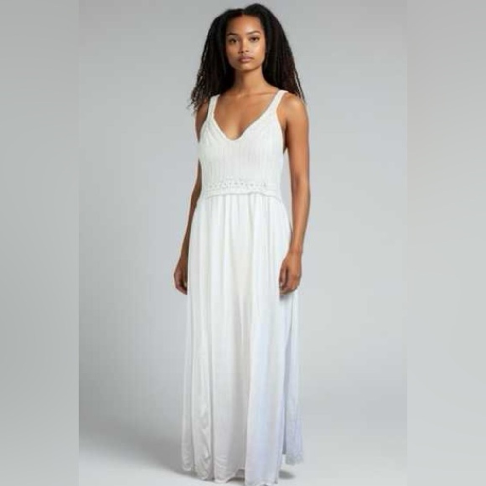 Sincerely Jules White Maxi Dress